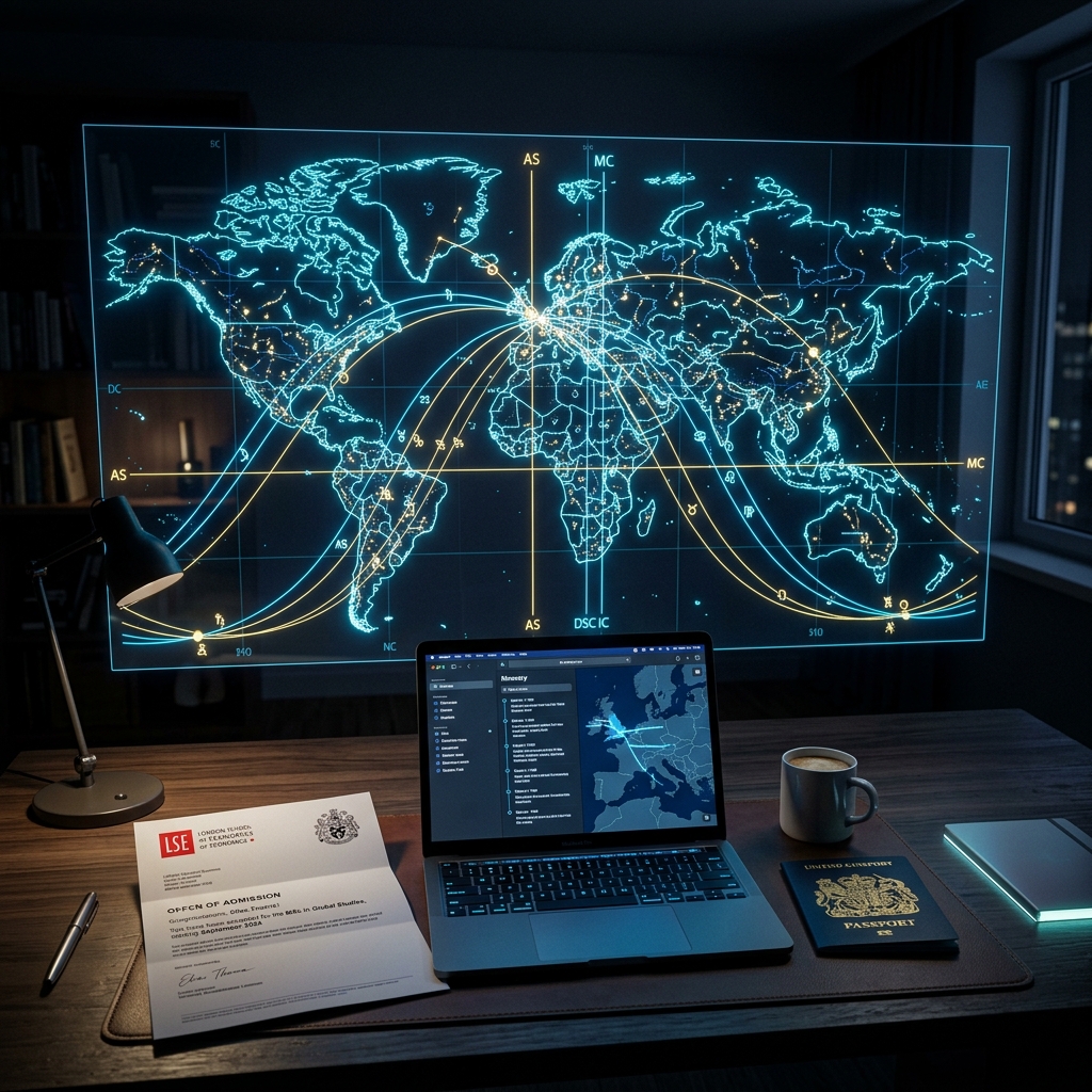 Where should I study abroad? Using astrocartography to decide