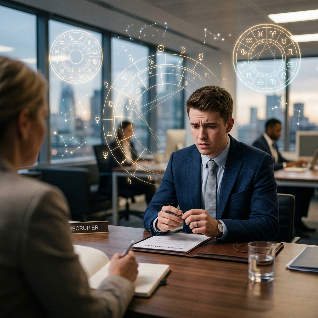Why am I so bad at job interviews? (Looking at my birth chart)